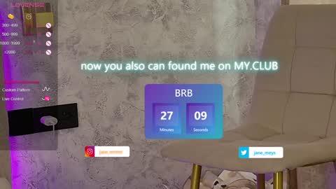 your kitty JANE roawww online show from 01.27.25