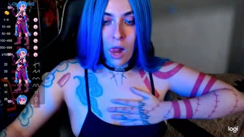 Snapshot of jinx_25 chatting on 01.19.25 Jinx online show from 01.19.25