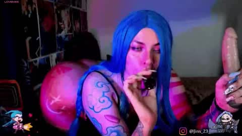Snapshot of jinx_25 chatting on 09.30.25 Jinx online show from 09.30.25