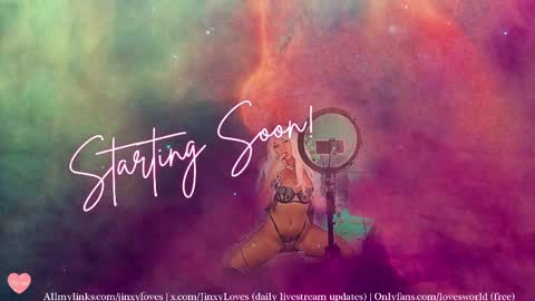 jinxy loves online show from 04.04.26