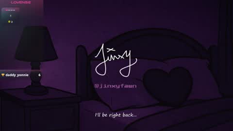 jinxyfawn online show from 02.13.26