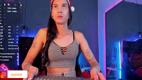 Snapshot of joaisaza chatting on 12.18.24 Joa Isaza online show from 12.18.24