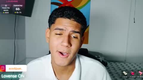 Snapshot of juanacock_2 chatting on 10.24.25 Juan online show from 10.24.25