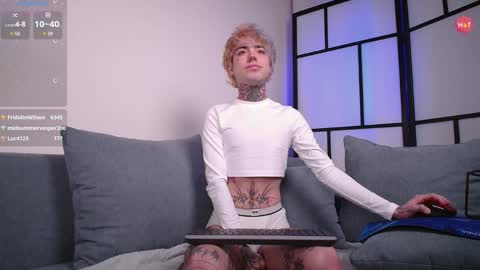 Snapshot of juuzou_kit chatting on 01.22.25 Juuzou hehim u can call me Juz online show from 01.22.25