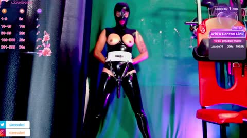Valeria slave online show from 01.24.25