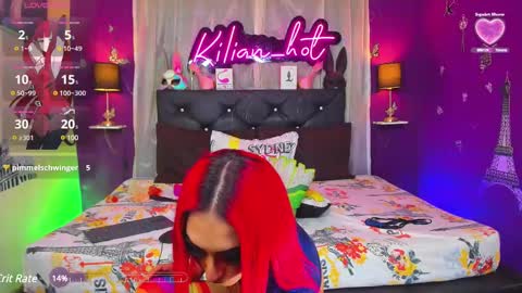 Snapshot of kilian_hot chatting on 02.13.25 Kilian online show from 02.13.25