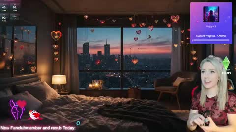 Snapshot of kimilee22 chatting on 02.14.25 Wolfs Girl online show from 02.14.25