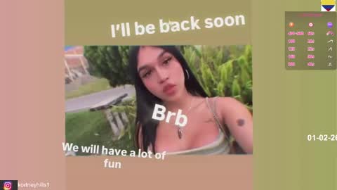 Kortneyhills - Aries online show from 02.01.26