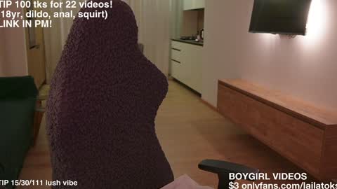 lailatoks - TIP 100 tks  get all my videos 22 VIDEOS SQUIRT PUSSY DILDO online show from 01.08.26
