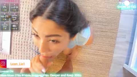 Snapshot of lean_lie8 chatting on 10.13.25 Anya ig lean lie1 online show from 10.13.25