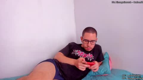 Snapshot of leoandviolet chatting on 02.16.25 Carlos Alissa. Help us to reach 100 likes online show from 02.16.25