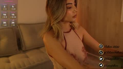 Letizia Fulkers online show from 04.10.26