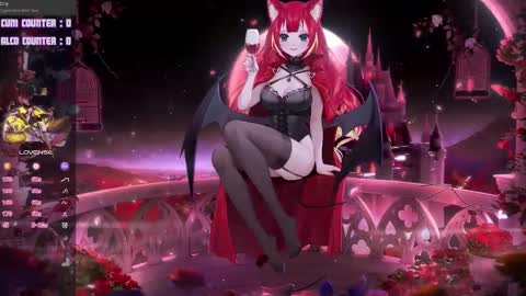 Snapshot of lewdfoxy_vt chatting on 10.24.25 Kira online show from 10.24.25