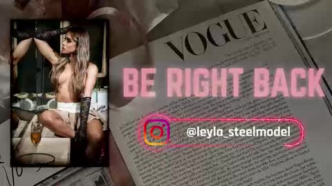 Snapshot of leyla_steel chatting on 02.21.26 INSTA leylasteel model online show from 02.21.26