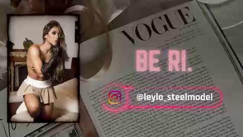 INSTA leylasteel model         online show from 06.23.26