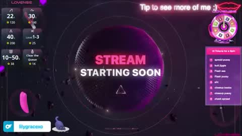 Lily Grace online show from 03.26.26