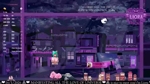 im Liora uwu   online show from 01.17.26