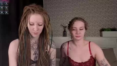 Snapshot of lisanelsona chatting on 02.13.26 Hello our names are Kate and Alice this is our first day here. online show from 02.13.26