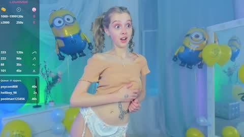 Snapshot of little_anitta chatting on 12.08.24 Anita B-day stream on 7TH DEC online show from 12.08.24