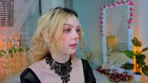 Snapshot of little_anitta chatting on 03.08.25 Anita B-day stream on 7TH DEC online show from 03.08.25