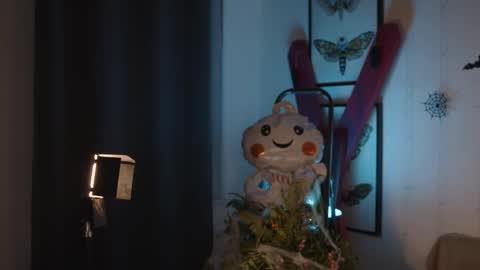 Snapshot of little_anitta chatting on 10.28.25 Anita B-day stream on 7TH DEC online show from 10.28.25