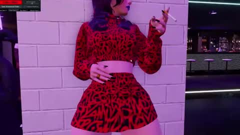 Snapshot of little_doll25 chatting on 02.05.25 Succubus Blue online show from 02.05.25