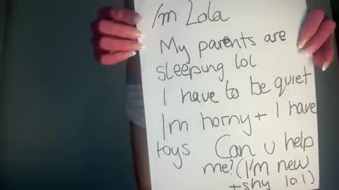 lolaaa online show from 05.15.26
