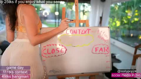 Snapshot of loollypop24 chatting on 04.15.26 Chaturbatexxjessica online show from 04.15.26