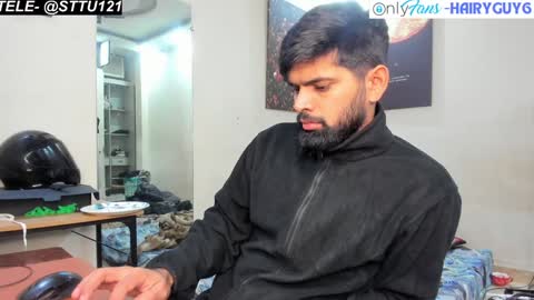 Snapshot of lovehairyindian chatting on 01.02.25 Indian hairy online show from 01.02.25