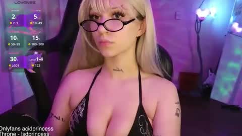 Snapshot of lsdprincess chatting on 02.26.26 Princess online show from 02.26.26