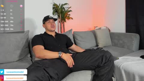 Snapshot of lucasanto_ chatting on 12.15.24 LUCA SANTOS online show from 12.15.24