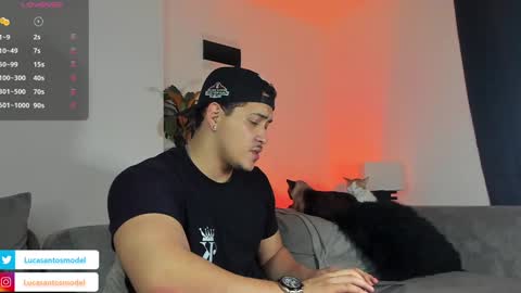 Snapshot of lucasanto_ chatting on 01.20.25 LUCA SANTOS online show from 01.20.25