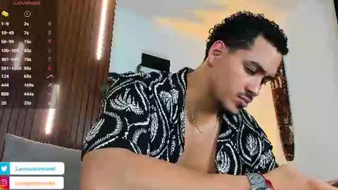 LUCA SANTOS online show from 07.21.26