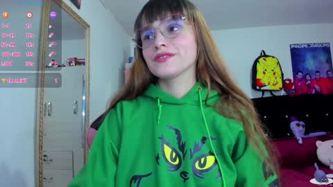 Snapshot of lucy_hess_ chatting on 12.31.24 Lucy online show from 12.31.24