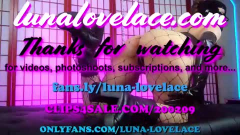 Luna Lovelace online show from 02.22.25