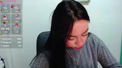 Snapshot of lya_levine chatting on 02.19.25 Lya online show from 02.19.25