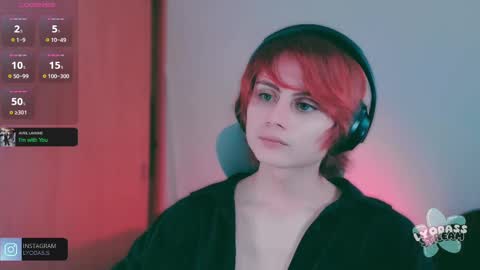 Snapshot of lyodass chatting on 02.09.25 Lyodass online show from 02.09.25