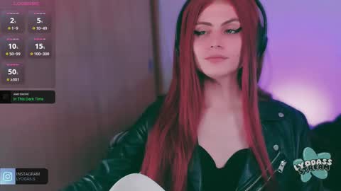 Snapshot of lyodass chatting on 02.10.25 Lyodass online show from 02.10.25