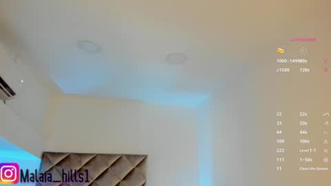 Snapshot of malaia_hills chatting on 01.30.25 Call Me Mala online show from 01.30.25