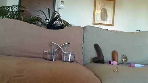 Sissy in stockings online show from 12.21.24