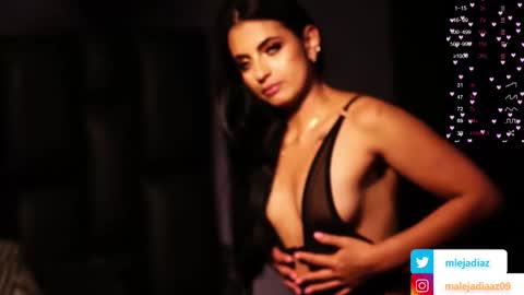 Maleja Diaz online show from 10.19.25