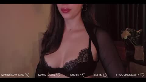 Snapshot of mamiemeow chatting on 06.09.26 Your Miss Alice online show from 06.09.26
