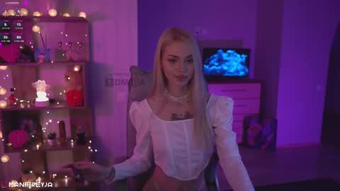 Snapshot of manifreyja chatting on 02.12.25 Amelie online show from 02.12.25