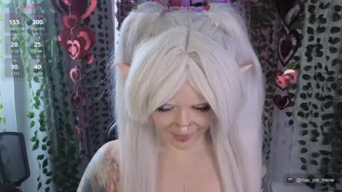 Snapshot of mao_me_meow chatting on 05.14.26 Sasha online show from 05.14.26