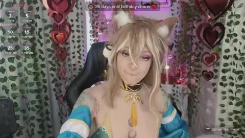 Snapshot of mao_me_meow chatting on 05.16.26 Sasha online show from 05.16.26