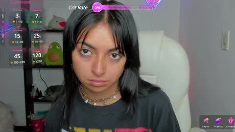 Snapshot of marcelinegh chatting on 02.08.25 Marceline online show from 02.08.25