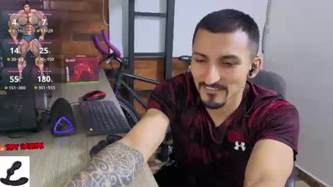 Snapshot of marckmuscle chatting on 07.14.26 Marck Independent model online show from 07.14.26