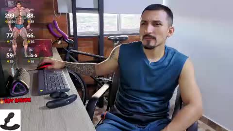 Snapshot of marckmuscle chatting on 07.15.26 Marck Independent model online show from 07.15.26