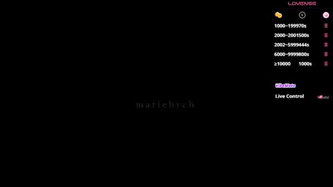 Snapshot of mariebycb chatting on 12.15.25 Maria online show from 12.15.25