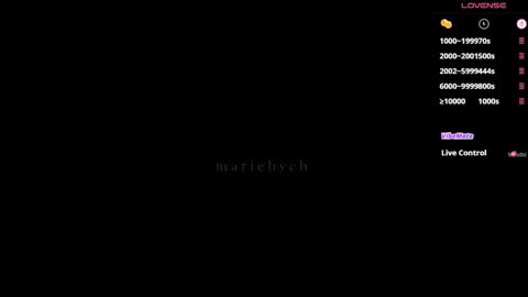 Snapshot of mariebycb chatting on 02.26.26 Maria online show from 02.26.26